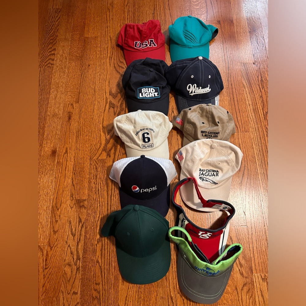 Baseball caps and visors